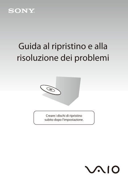 Sony VPCCW2S1E - VPCCW2S1E Guide de d&eacute;pannage Italien