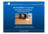 ERASMUS SMS - Fakultät für Bauingenieur- und ...