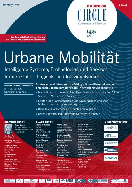 Urbane Mobilität 2012 - Business Circle