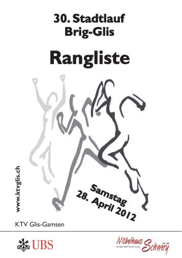 30. Stadtlauf Samstag - LFT Oberwallis