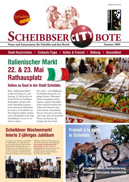 SCHEIBBSER BOTE - Stadtgemeinde Scheibbs