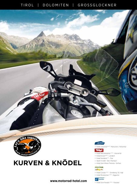 KURVEN & KNöDEL - Motorrad-Hotels Alpen