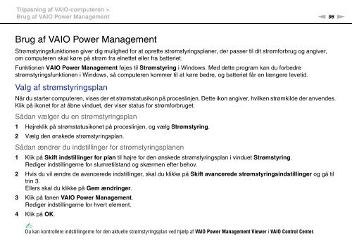 Sony VPCEB3B4E - VPCEB3B4E Mode d'emploi Danois