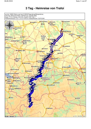 3 Tag - Heimreise von Trafoi - bei der JSK Regensburg