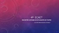4º  ECAET -slide apresentação grupos