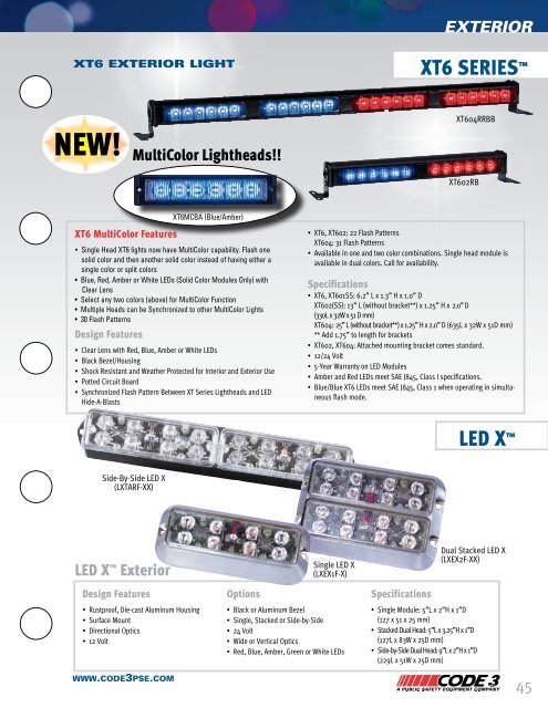 lightbar - Code 3