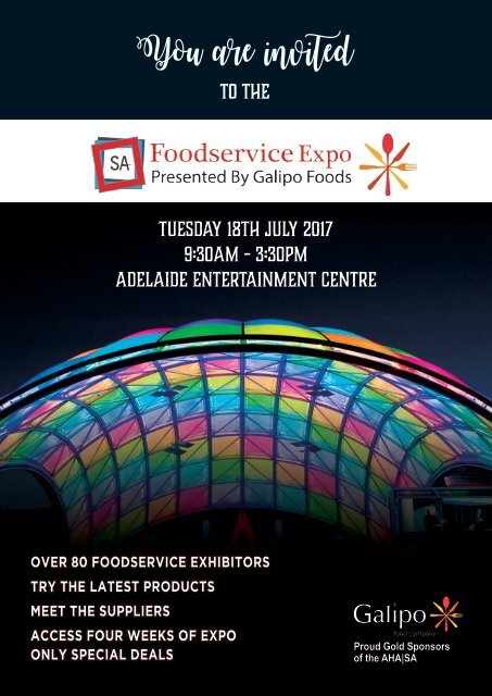2017 Expo Brochure for Foodservice singles