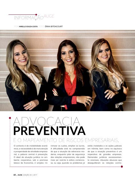 REVISTA AUGE - EDIÇÃO 20