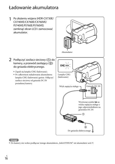 Sony HDR-PJ740VE - HDR-PJ740VE Consignes d&rsquo;utilisation Hongrois