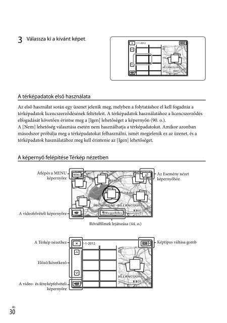 Sony HDR-PJ740VE - HDR-PJ740VE Consignes d&rsquo;utilisation Hongrois