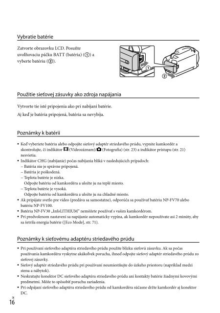 Sony HDR-PJ740VE - HDR-PJ740VE Consignes d&rsquo;utilisation Hongrois