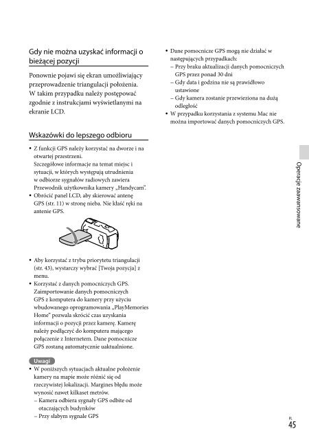 Sony HDR-PJ740VE - HDR-PJ740VE Consignes d&rsquo;utilisation Hongrois