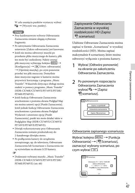 Sony HDR-PJ740VE - HDR-PJ740VE Consignes d&rsquo;utilisation Hongrois