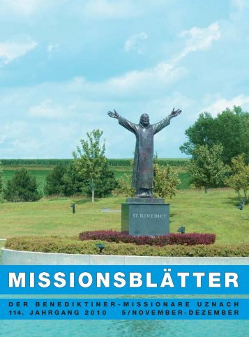 MISSIONSBLÄTTER - Abtei St. Otmarsberg Uznach