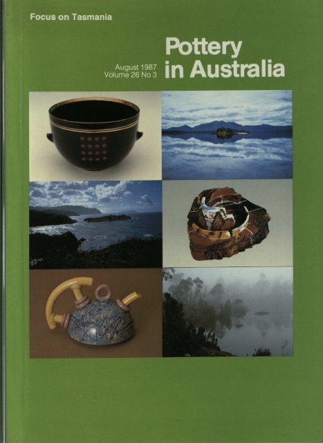 Pottery In Australia Vol 26 No 3 August 1987