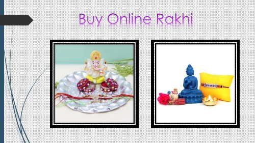 Buy Online Rakhi From Giftsbymeeta