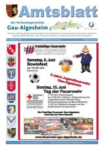 óm m - Verbandsgemeinde Gau-Algesheim