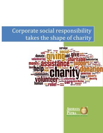 Corporate social responsibility