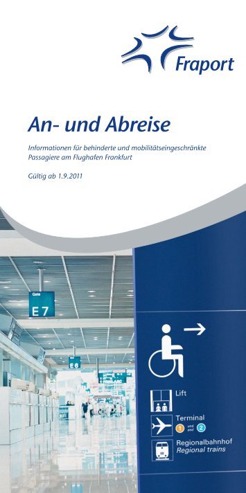 An- und Abreise - Flughafen Frankfurt