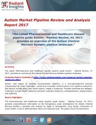 Autism Market Pipeline Analysis and Forecast Report 2017