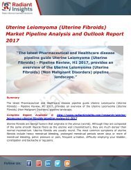 Uterine Leiomyoma (Uterine Fibroids) Market Trends and Analysis, Outlook 2017