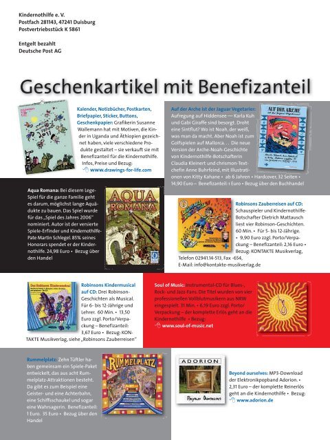 Kindernothilfe-Magazin 4/2010 (4 MB)