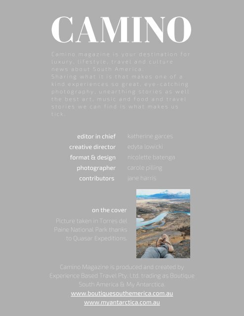 Camino Travel Magazine Issue 2