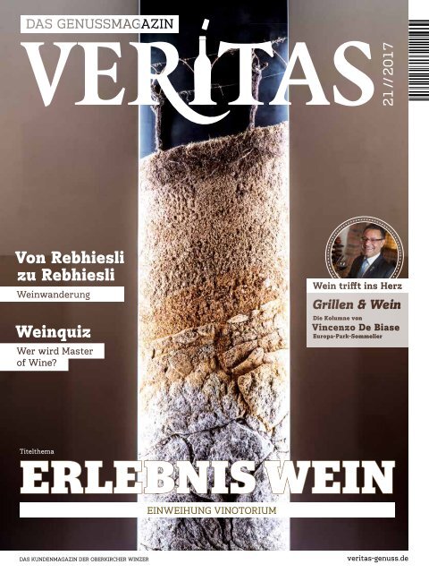 VERITAS - Das Genussmagazin / Ausgabe - 21-2017 