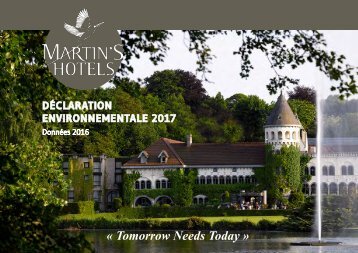 Martins Hotels - Déclaration environnementale 2017