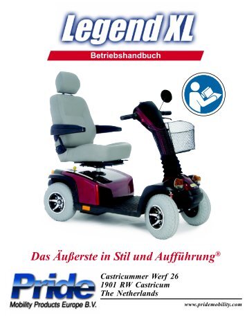 ii. betriebssicherheit - Pride Mobility Products