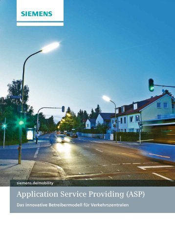 Application Service Providing (ASP) - Siemens Mobility