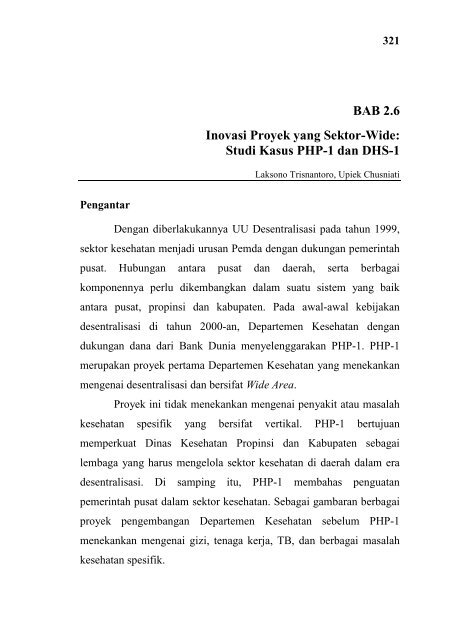 Desentralisasi Kesehatan 2007_FIX_TYO-1.pdf - Kebijakan ...