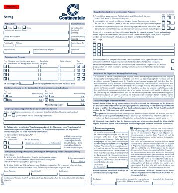 Antragsformular