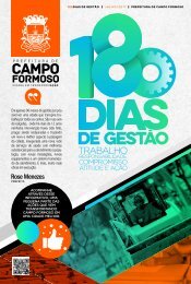 CAMPO FORMOSO - 180 DIAS DE GESTÃO