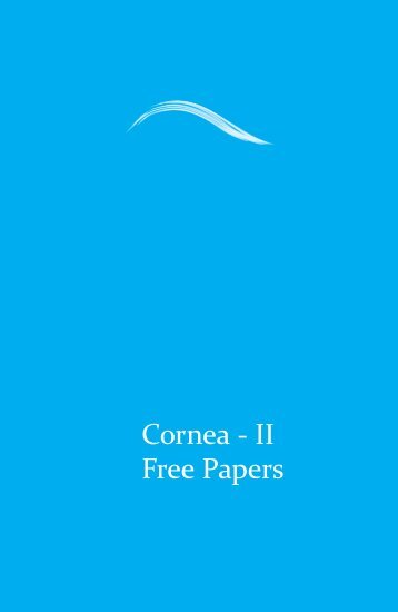 Cornea - II Free Papers - aioseducation