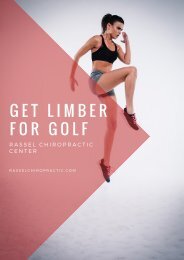 Get Limber for Golf