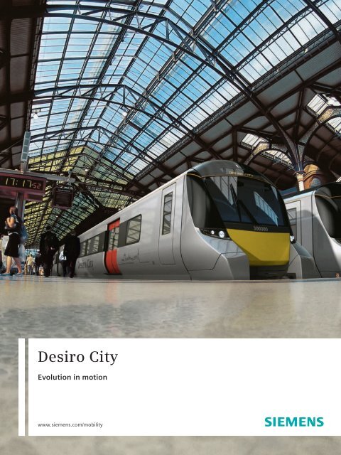 Desiro City Booklet (3,2 MB) - Siemens Mobility