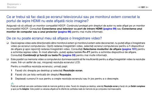 Sony VPCS12F7E - VPCS12F7E Mode d'emploi Roumain