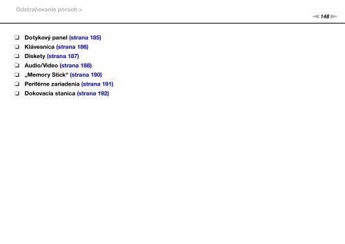 Sony VPCS13A7E - VPCS13A7E Mode d'emploi Slovaque