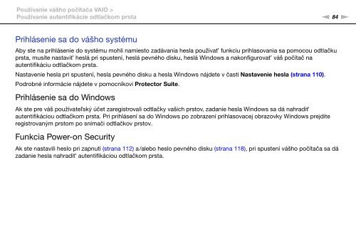 Sony VPCS13A7E - VPCS13A7E Mode d'emploi Slovaque