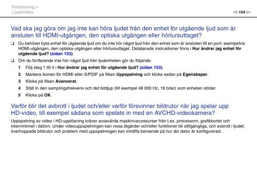 Sony VGN-NW26EG - VGN-NW26EG Mode d'emploi Su&eacute;dois