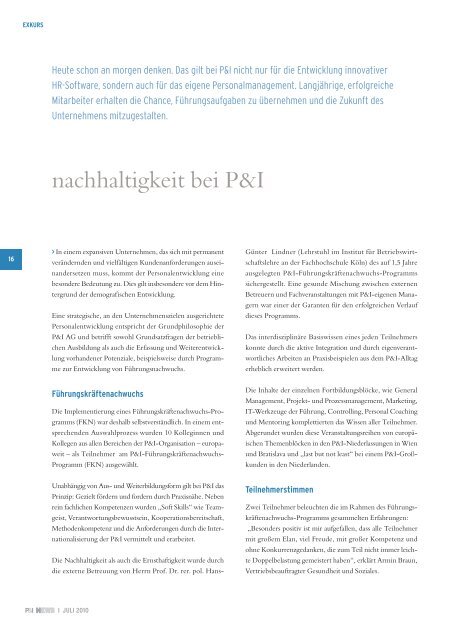 P&I NEWS 03_2010 _v2_Layout 1 - Personal & Informatik AG