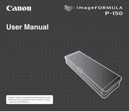 Canon imageFORMULA P-150M - 150UM.pdf