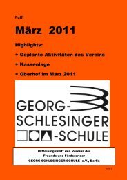 und Fertigungs- technik eV - Georg-Schlesinger-Schule