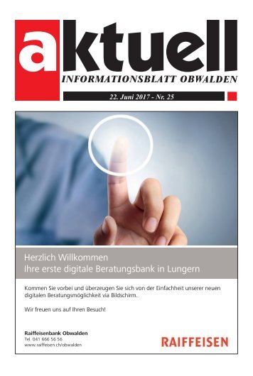 Aktuell Obwalden 25-2017