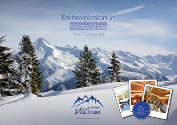 Hotel Panorama Ladis - Preisliste Winter 17/18