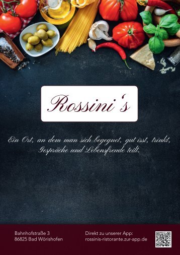Rossinis-Ristorante Speisekarte