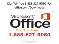 Office.comSetup  1-888-827-9060  office.comDownloads