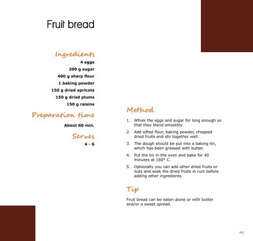 Final recipes book