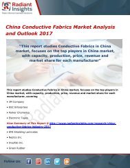 China Conductive Fabrics Market Analysis and Outlook 2017